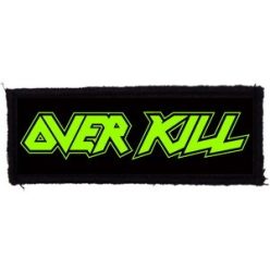 OVERKILL: Logo (9,5 cm x 3,5 cm) (felvarró)