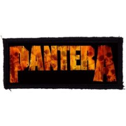 PANTERA: Logo (9,5 cm x 4 cm) (felvarró)