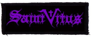 SAINT VITUS: Logo (115x35) (felvarró)