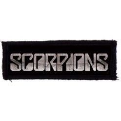 SCORPIONS: Logo (9,5 cm x 3,5 cm) (felvarró)
