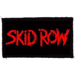 SKID ROW: Logo (9,5 cm x 4,5 cm) (felvarró)