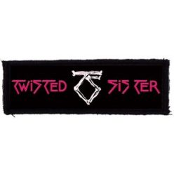TWISTED SISTER: Logo (12 cm x 3,5 cm) (patch)