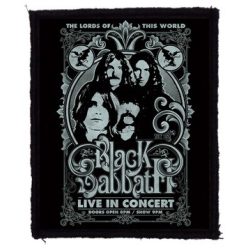 BLACK SABBATH: Lords (7,5 cm x 9,5 cm) (felvarró)