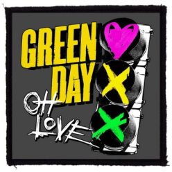 GREEN DAY: Oh Love (9,5 cm x 9,5 cm) (felvarró)