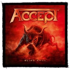 ACCEPT: Blind Rage (9,5 cm x 9,5 cm) (felvarró)