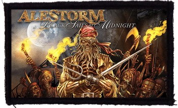 ALESTORM: Black Sails (9,5 cm x 6 cm) (felvarró)