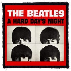 BEATLES: A Hard Days Night (9,5 cm x 9,5 cm) (felvarró)