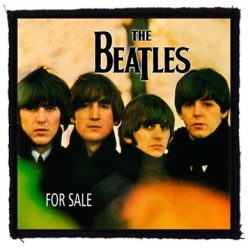 BEATLES: For Sale (9,5 cm x 9,5 cm) (felvarró)
