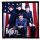 BEATLES: USA Flag (9,5 cm x 9,5 cm) (patch)