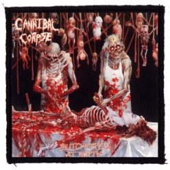 CANNIBAL CORPSE: Butchered (9,5 cm x 9,5 cm) (felvarró)