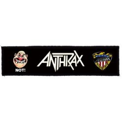 ANTHRAX: Not Superstrip (20 cm x 5 cm) (felvarró)