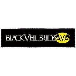   BLACK VEIL BRIDES: Logo Superstrip-(20 cm x 5 cm) (felvarró)