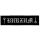 BURZUM: Logo Superstrip (20 cm x 5 cm) (felvarró)