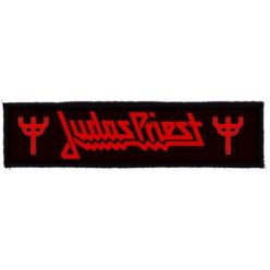 JUDAS PRIEST: Logo Superstrip (20 cm x 5 cm) (felvarró)