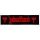 JUDAS PRIEST: Logo Superstrip (20 x 5 cm) (felvarró)