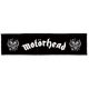MOTORHEAD: Logo Superstrip (20 x 5 cm) (felvarró)