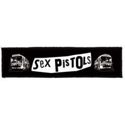 SEX PISTOLS: Buses Superstrip (20 cm x 5 cm) (felvarró)