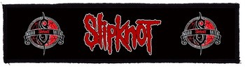 SLIPKNOT: Logo Superstrip (20 x 5 cm) (felvarró)