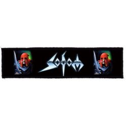 SODOM: Logo Superstrip (20 cm x 5 cm) (felvarró)