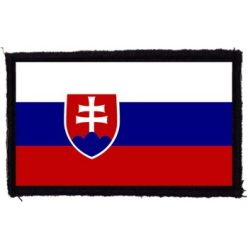 SZLOVÁK ZÁSZLÓ (9,5 cm x 6 cm) 