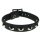 1 ROW CONICAL LEATHER WRISTBAND
