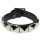 1 ROW PYRAMID LEATHER WRISTBAND