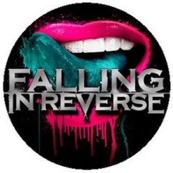 FALLING IN REVERSE: Tongue (badge, 2,5 cm)