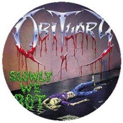 OBITUARY: Slowly We Rot (jelvény, 2,5 cm)