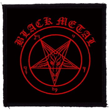 BLACK METAL (95x95) (felvarró)