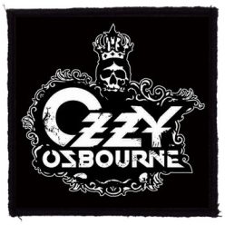 OZZY: Crest Logo (9,5 cm x 9,5 cm) (felvarró)