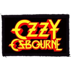 OZZY: Ozzy Osbourne (9,5 cm x 6 cm) (felvarró)