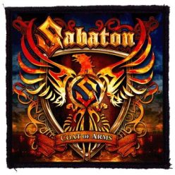 SABATON: Coat Of Arms (9,5 cm x 9,5 cm) (felvarró)