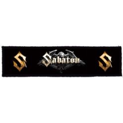 SABATON: Logo Superstrip (20 cm x 5 cm) (felvarró)