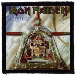 IRON MAIDEN: Aces High (9,5 cm x 9,5 cm) (felvarró)