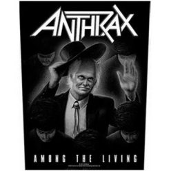 ANTHRAX: Among The Living (printed backpatch)