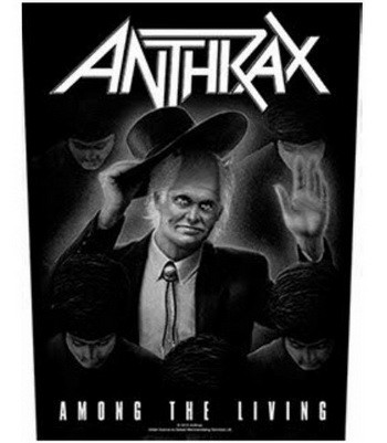 ANTHRAX: Among The Living (hátfelvarró / backpatch)