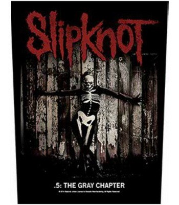 SLIPKNOT: The Gray Chapter (hátfelvarró / backpatch)