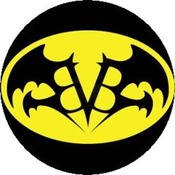 BLACK VEIL BRIDES: Bat (jelvény, 2,5 cm)