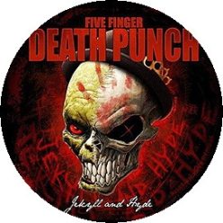 FIVE FINGER DEATH PUNCH: Jekyll (jelvény, 2,5 cm)