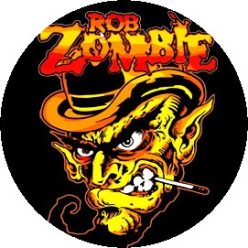 ROB ZOMBIE: Smokin' (badge, 2,5 cm)