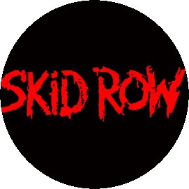 SKID ROW: Logo (jelvény, 2,5 cm)