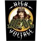 AC/DC: High Voltage (hátfelvarró / backpatch)