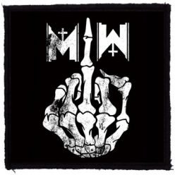 MOTIONLESS IN WHITE: Fingers (9,5 cm x 9,5 cm) (felvarró)
