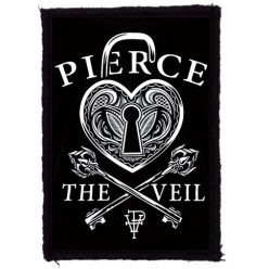 PIERCE THE VEIL: Lockheart (7,5 cm x 9,5 cm) (patch)
