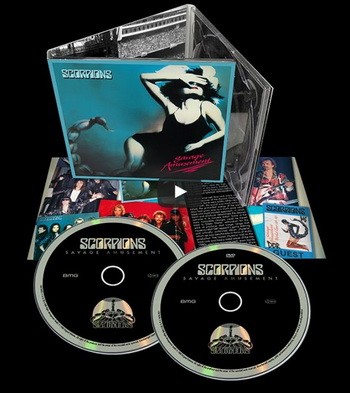 SCORPIONS: Savage Amusement (CD, +7 bonus,+DVD)