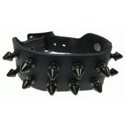 2 soros csukló (fekete tüske szegecs)