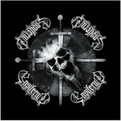 ENSIFERUM: Skull (fejkendő, 55 x 55 cm)