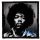 JIMI HENDRIX: Photo (9,5 cm x 9,5 cm) (felvarró)