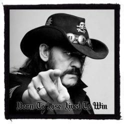 LEMMY: Born To Lose (9,5 cm x 9,5 cm) (patch)