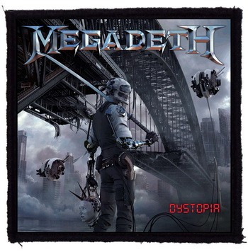 MEGADETH: Dystopia (95x95) (felvarró)